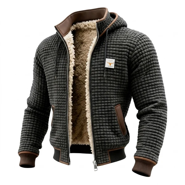 Laluna® | Retrojack met Capuchon en Rits