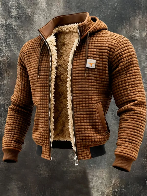 Laluna® | Retrojack met Capuchon en Rits